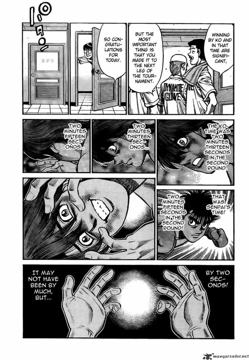 Hajime no Ippo: Fighting Spirit, Chapter 911 image 11